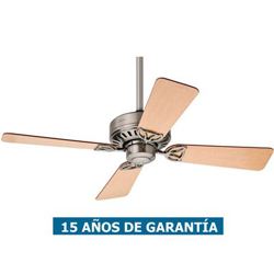 Ventilador de techo Hunter 24179 BAYPORT 107 arce o cereza / cromo satinado en oferta