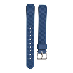 Pulsera de Silicona suave para Fitbit Alta / Alta HR (L), Azul oscuro precio