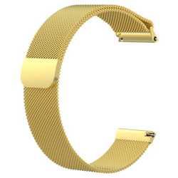 Pulsera de Acero inoxidable para Fitbit Versa (210mm), Oro en oferta