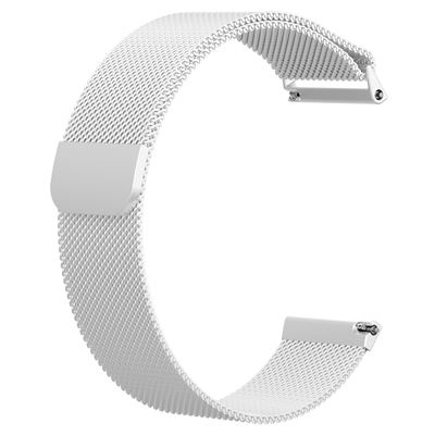 Pulsera de Acero inoxidable para Fitbit Versa (210mm), Blateado