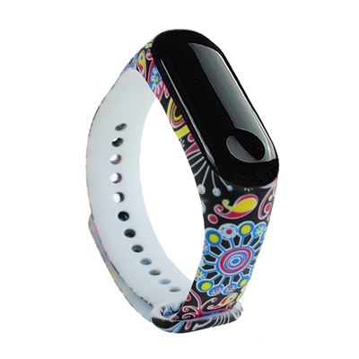 Pulsera de TPU para Xiaomi Mi Band 3 /4, Pavo real