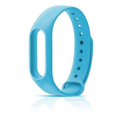 Recambio pulsera Blutech de silicona compatible con Xiaomi Mi Band 2 Azul Topaz en oferta