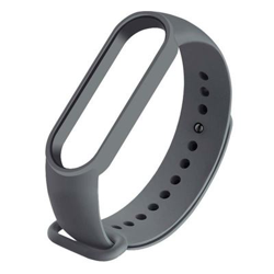 Recambio pulsera Blutech Xiaomi Mi Band 5 de Siliciona Gris en oferta