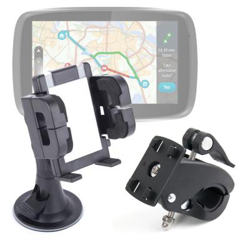 Soporte Con Ventosa Para TomTom GO 51 / 60 / 61 + Base Clip Para Manillar De Bicicleta - Garantía 2 Años Por DURAGADGET características