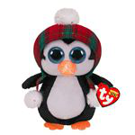 Peluche Ty- Beanie Boo's Cheer Penguin Christmas 15cm en oferta