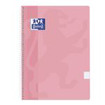 Cuaderno Oxford classic cuadrícula flamingo pastel características