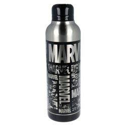 Termo de acero inoxidable Avengers 515 ml Plata en oferta