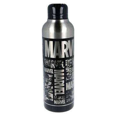 Termo de acero inoxidable Avengers 515 ml Plata