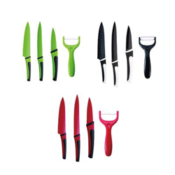 Set 4pc cuchillos Renberg Acero Inoxidable precio