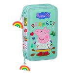 Plumier doble pequeño Safta Peppa Pig