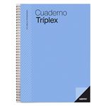 Cuaderno profesor Additio Tríplex Azul