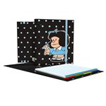 CarpeBook de anillas Mafalda A4 Lunares precio