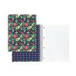 Cuaderno A4 Totto Flores Azul características