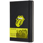 Libreta Moleskine Rolling Stone Large Negro Pautado - Ed Limitada precio