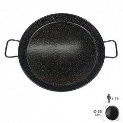 Paellera Valenciana Esmaltada 16 personas/ 55 cm en oferta