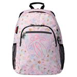 Mochila Totto acuareles rosa planeta en oferta