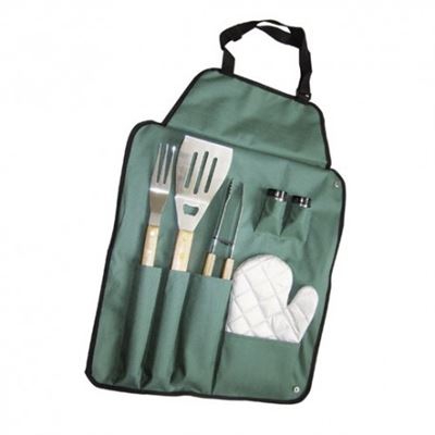 Set Barbacoa Papillon 6 Piezas con delantal