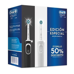 Cepillo de dientes eléctrico Oral-B Vitality 100 Dúo CrossAction características