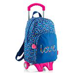 Mochila grande con carro Miquelrius topos Agatha Ruiz de la Prada características