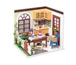 Casa en miniatura Robotime Mrs Charlie´s Dinnin Room