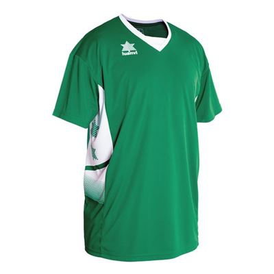 Camiseta de Manga Corta Luanvi Atlas Verde Talla: 3XL