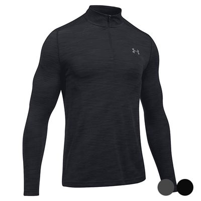 Camiseta de Manga Larga Hombre Under Armour 1298911 Negro Talla M