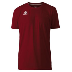 Camiseta Deportiva de Manga Corta Luanvi Pol Granate Talla: S en oferta