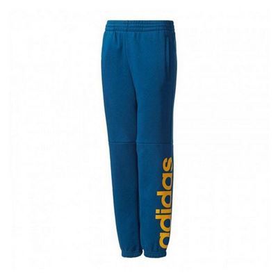 Pantalón de Chándal para Niños Adidas YB LIN Talla 12-13 Años