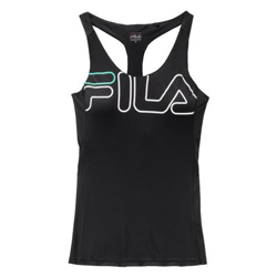 Camiseta de Tirantes Mujer Fila 683036.A449 Negro Talla XL en oferta