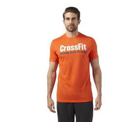 Camiseta de Manga Corta Hombre Reebok RC FEF Tee Speedwick Naranja precio