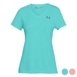 Camiseta de Manga Corta Mujer Under Armour 1289650 Coral Talla XS características