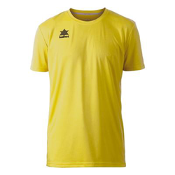 Camiseta de Manga Corta Luanvi Amarillo Talla: S en oferta