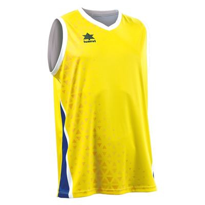 Camiseta de Tirantes Luanvi Cardiff Amarillo Talla: XXL