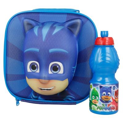 Bolsa portaalimentos PJ Masks Gatuno con forma 3D Azul