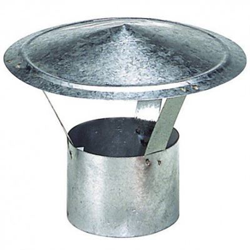 Sombrero Galvanizado Para Estufa de 130 mm. en oferta