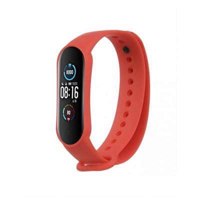 Recambio pulsera Blutech Xiaomi Mi Band 5 de Siliciona Rojo