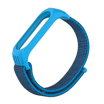 Pulsera Blutech recambio Xiaomi Mi Band 5 TPU y Nylon Azul