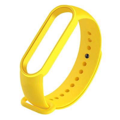 Recambio pulsera Blutech Xiaomi Mi Band 5 de Siliciona Amarillo