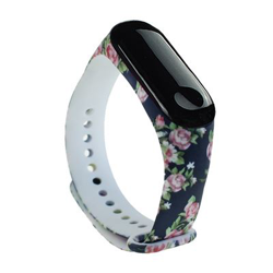 Pulsera de TPU para Xiaomi Mi Band 3 /4, Azul & Rosa precio