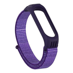 Pulsera Blutech recambio Xiaomi Mi Band 5 TPU y Nylon Morado en oferta