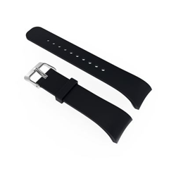 Pulsera de Silicona suave para Samsung Gear Fit2 / Fit2 Pro (200mm), Negro características