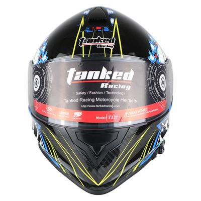 Casco para bicicleta Tanked T127-BLA01 ABS 53-55cm