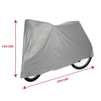 Funda para bicicletas y motocicletas impermeable 1x2 M