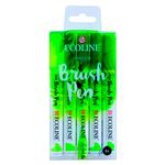 Rotuladores Ecoline Brush Pen Green Liquid Watercolor en oferta