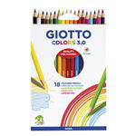 Estuche 18 lápices Giotto Colors 3.0 características