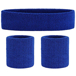 ONUPGO Set de muñequeras deportivas Set de muñequeras con banda de sujeción Bandas para sudar Wristband Ejercicio atlético Baloncesto Muñequera y band en oferta