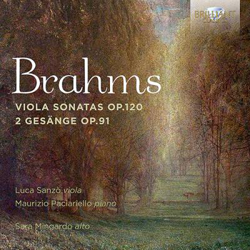 Brahms. Viola Sonatas Op.120, 2 Gesänge Op.91 en oferta