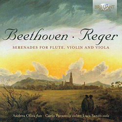 Reger / Beethoven: Serenades for Flute, Violin and Viola en oferta