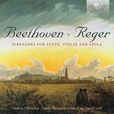 Reger / Beethoven: Serenades for Flute, Violin and Viola