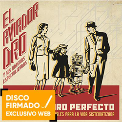 Futuro perfecto - Disco firmado características